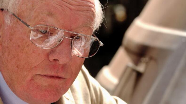 Neil Armstrong. File photo. (Photo by Stephen Chernin/Getty Images)