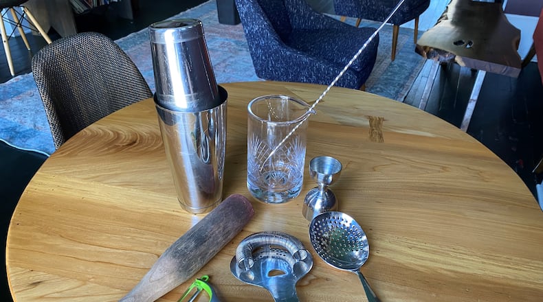 Bar tools are essential in order to prepare a quality cocktail. Krista Slater for The Atlanta Journal-Constitution