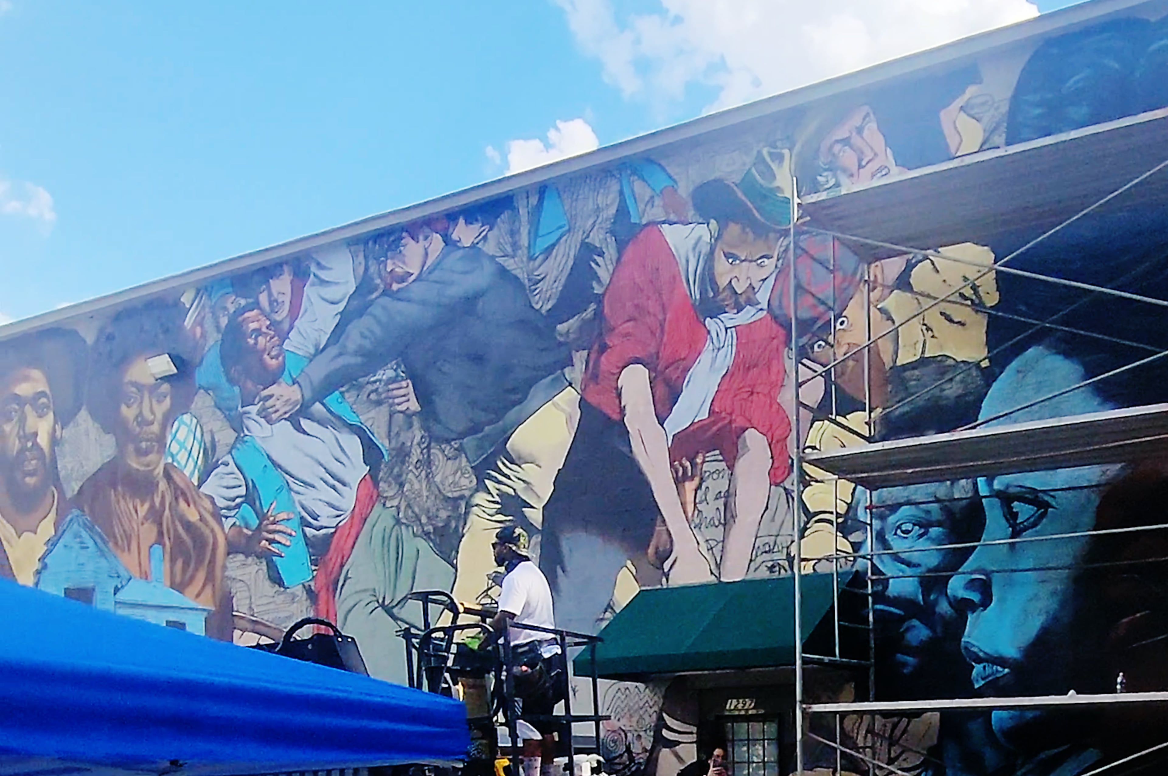 1906 Atlanta Race Massacre mural unveiling