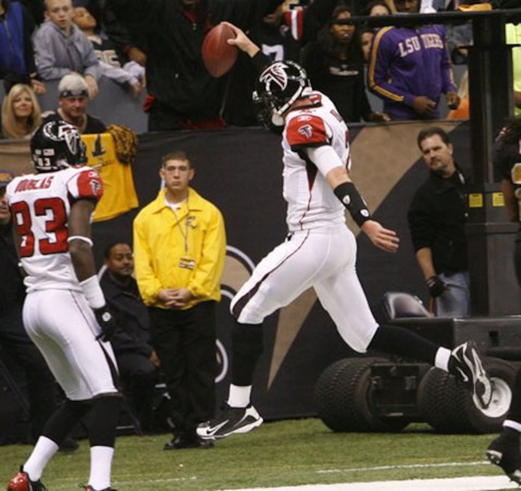Falcons face Saints in New Orleans