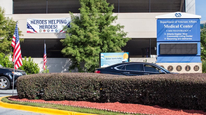 Atlanta VA Health Care System is located on Clairmont Road in Decatur on Friday, Sept 4, 2020.  (Jenni Girtman for The Atlanta Journal-Constitution)