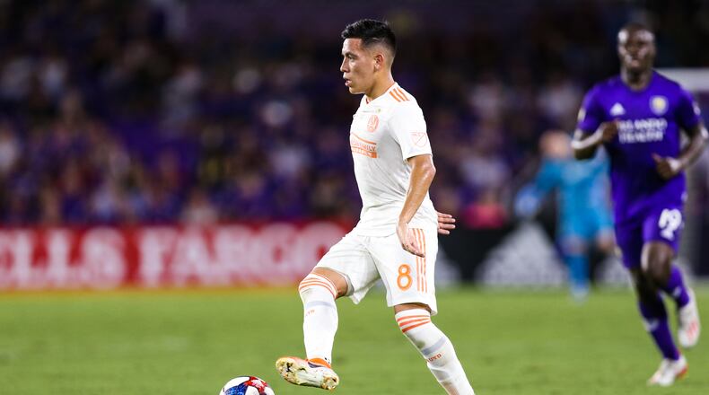 Images from the match between Atlanta United and Orlando City SC at Exploria Stadium in Orlando, Florida. (Photo by Carmen Mandato/Atlanta United)