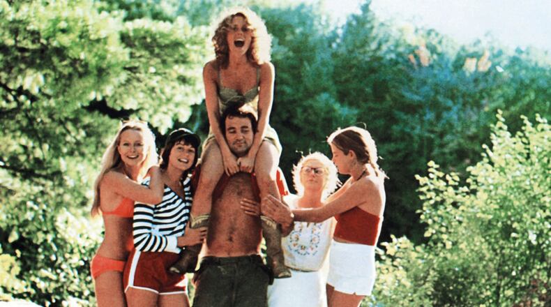 Bill Murray stars in a summer-camp romp in 1979 called “Meatballs.”