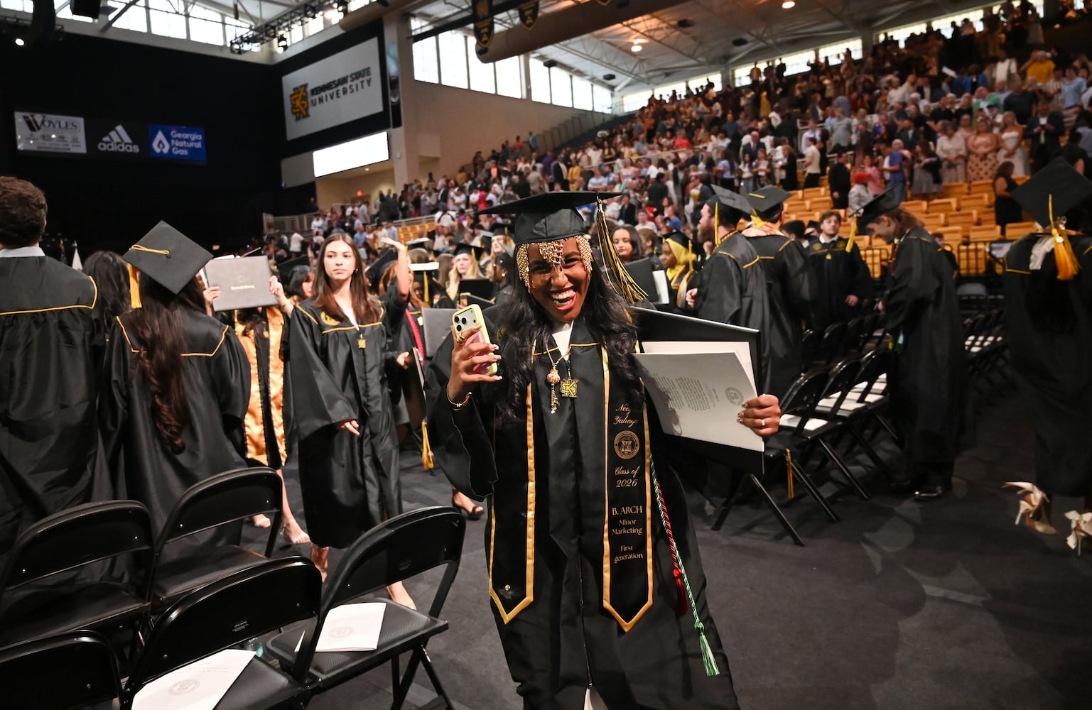 KSU commencement ceremony
