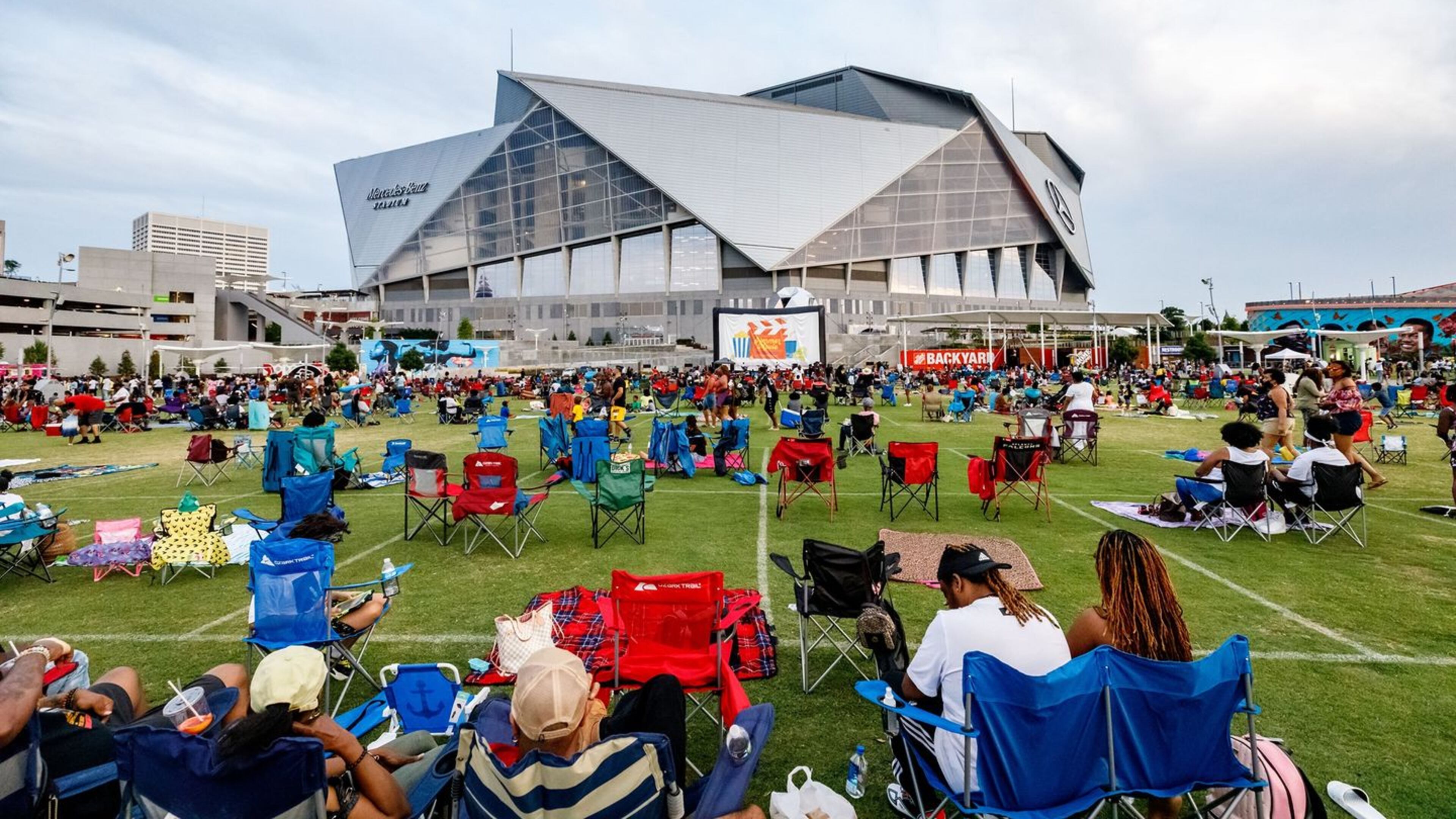The Home Depot Backyard will be the home for the Atlanta Food & Wine Festival's tasting tents in September.