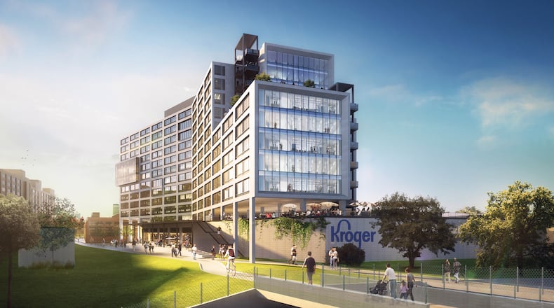 BeltLine Kroger will close on Oct. 28, at which point construction on 725 Ponce will begin. (Photo courtesy of Indigo Collective)