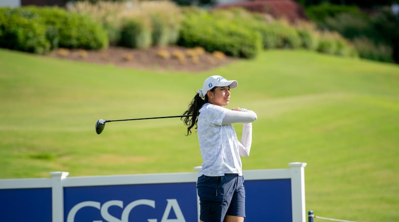 Mahima Vurupatur of Alpharetta was medalist at the Class 6A Area 4 tournament.