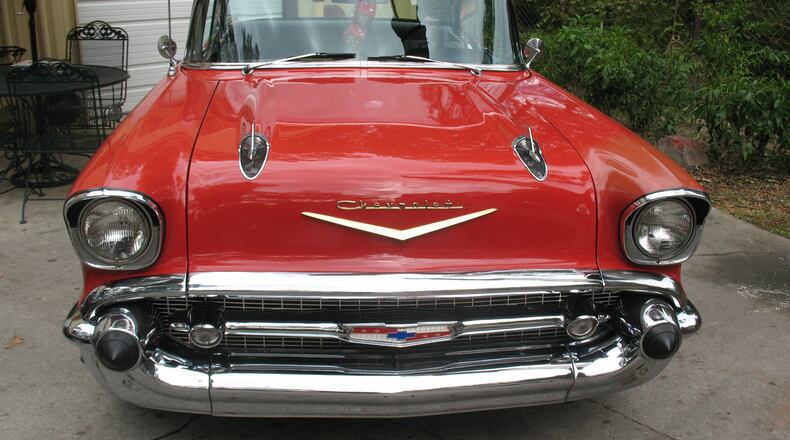 Greg Gore’s beautiful 1957 Chevy Bel Air.
