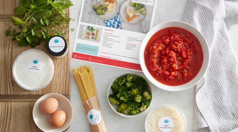 Family meal kits from One Potato. Courtesy of One Potato