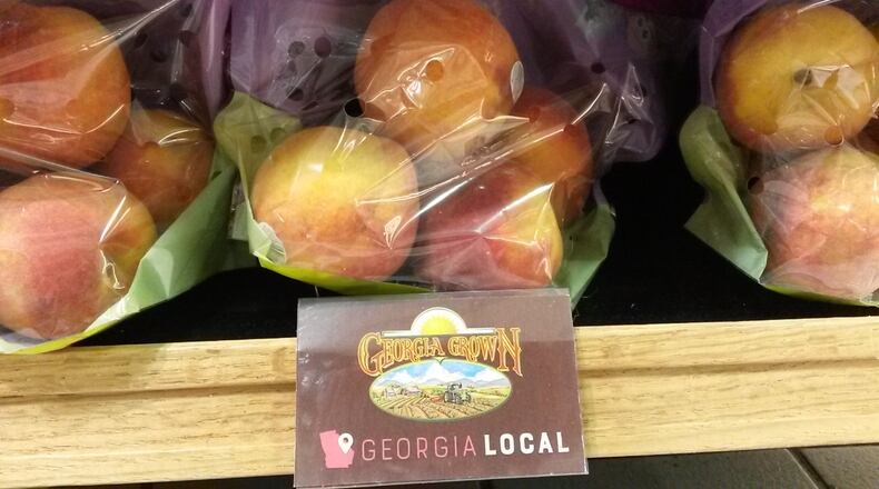 Georgia farmers were expected to have a big year for peaches and blueberries this year, a big rebound from 2017. Instead, weather took another big bite out of harvests on many farms in the state. MATT KEMPNER / AJC
