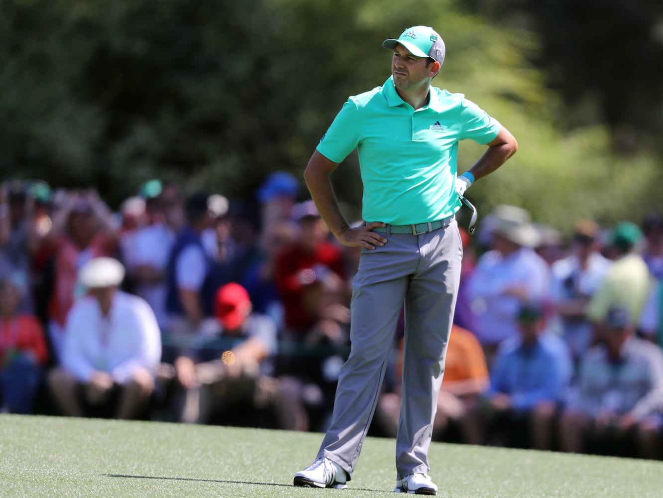 2018 Masters Tournament: First-round play