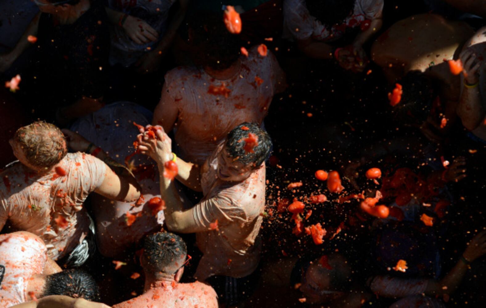 La Tomatina Festival 2014 in Spain
