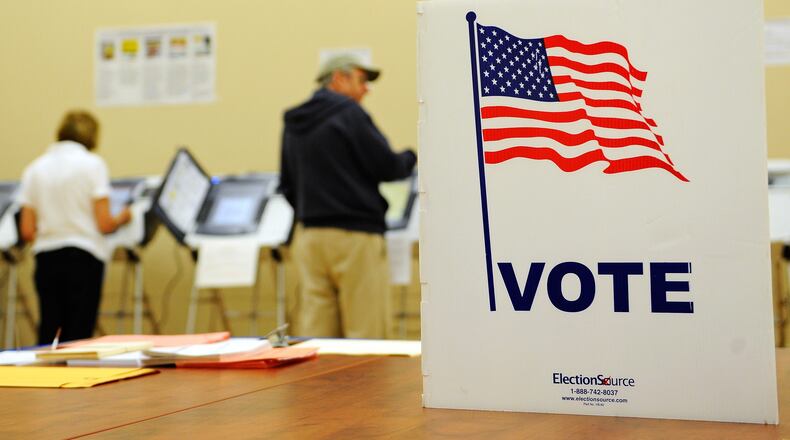 Early voting to fill the unexpired District 3 seat begins Monday at the Fulton County Government Center. AJC file photo