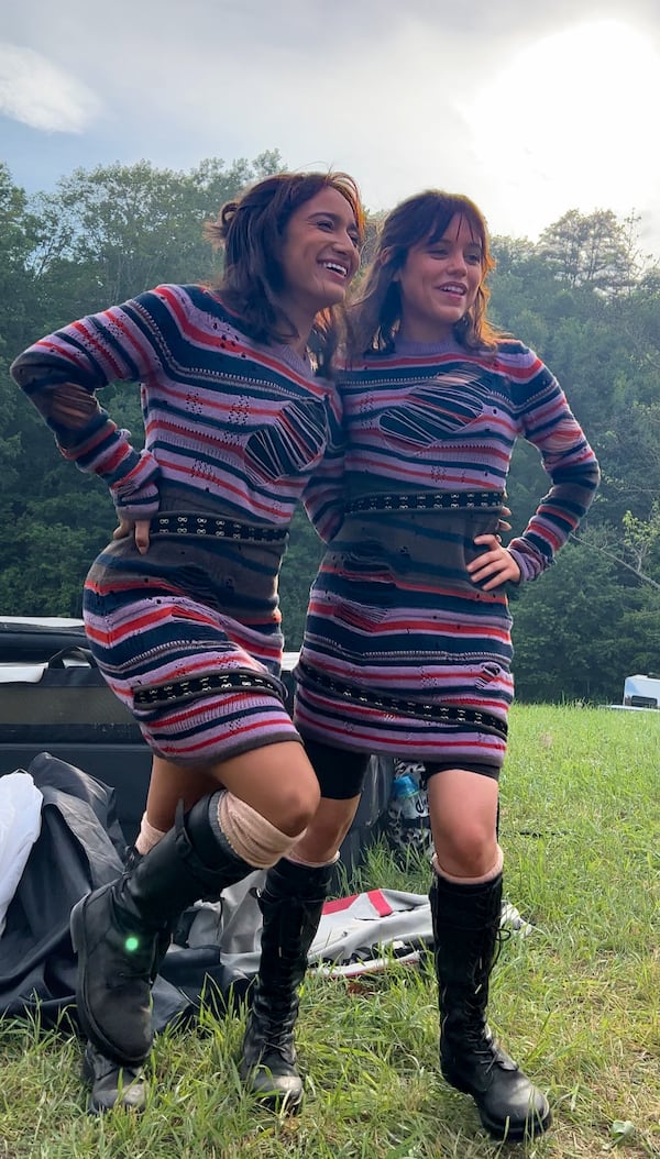 Jewelianna Ramos-Ortiz plays Jenna Ortega's stunt double in "Beetlejuice, Beetlejuice." (Courtesy of Jewelianna Ramos-Ortiz)