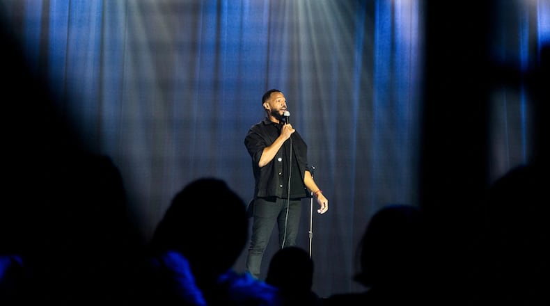 Marlon Wayans has a new HBO Max special "God Loves Me" shot at Center Stage in Atlanta out on March 2, 2023. HBO MAX