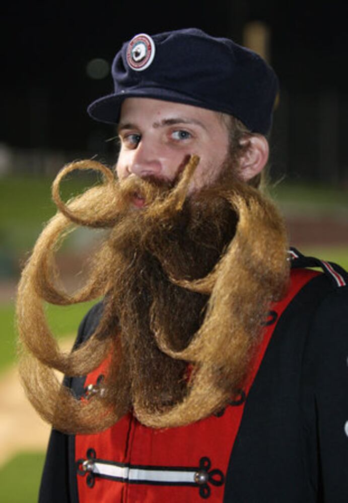 Competition gets hairy at Beard Team Championships