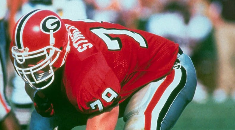 Matt Stinchcomb was a first team All-SEC selection at Georgia.