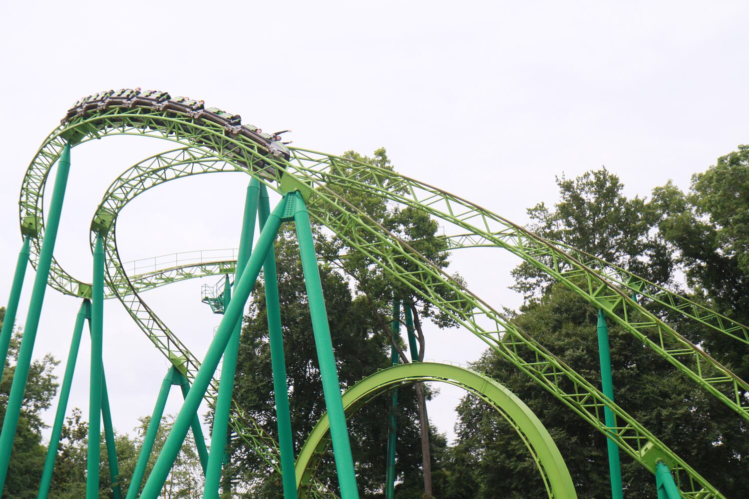 Six Flags Coasterthon on the Mind Bender