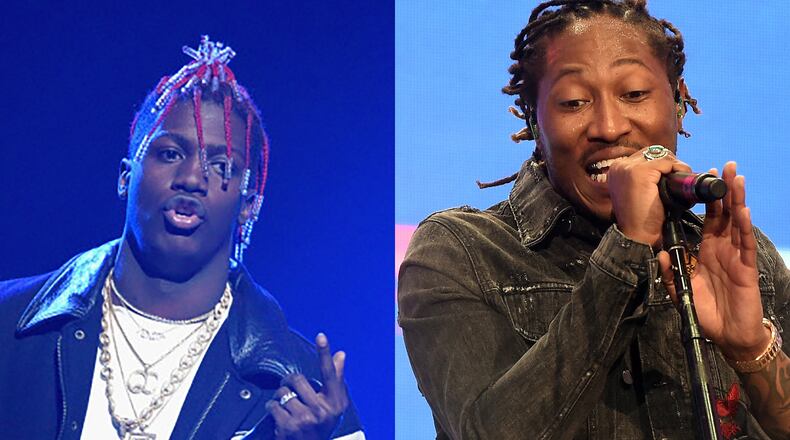 Lil Yachty (left) and Future (right) are touring together. CREDIT: (left-AJC) (right-Getty Images)