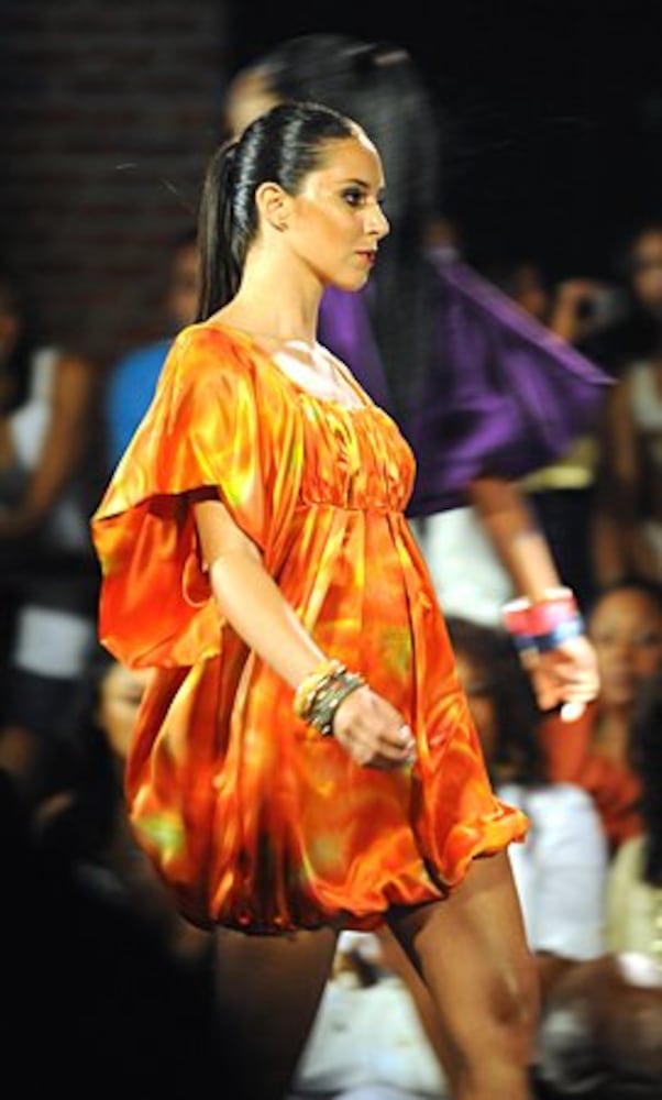 Housewives' Lisa-Wu Hartwell's debut fashion show