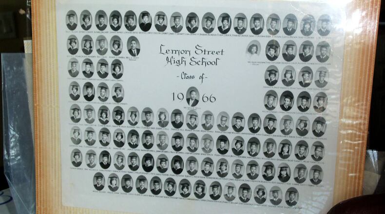 The Lemon Street Class of 1966 had 119 graduates. The segregated Marietta high school closed in 1967. Alaya Boykin aboykin@ajc.com