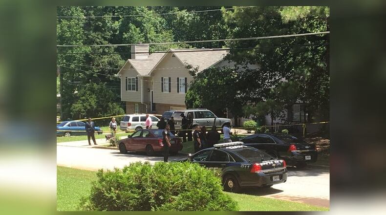 A 23-year-old man was shot and killed at a DeKalb County home, police said.(Credit: Channel 2 Action News)