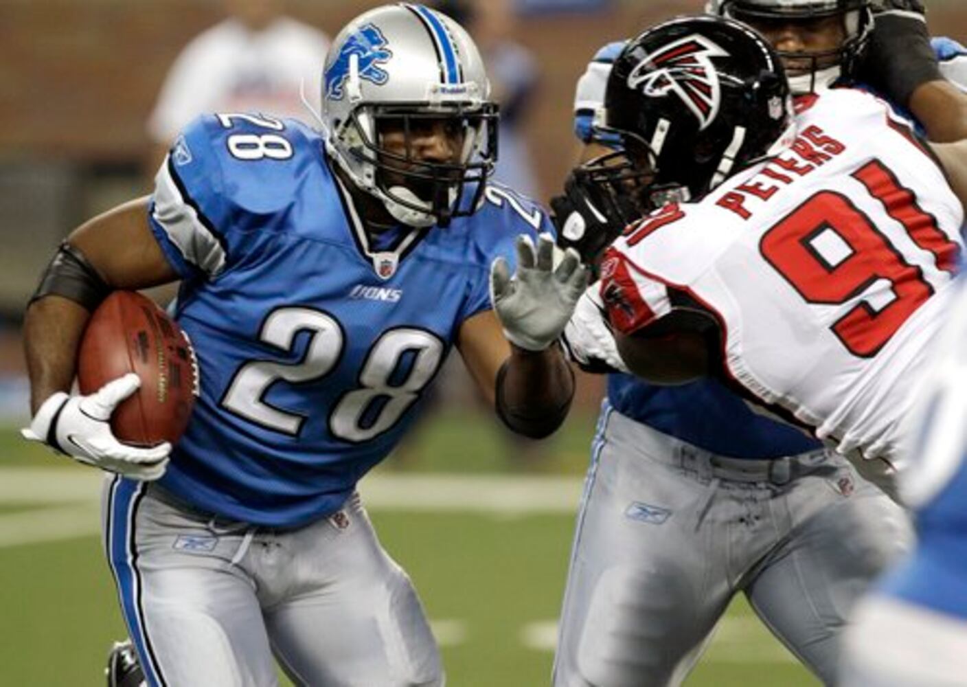 Falcons face Lions in key NFC game