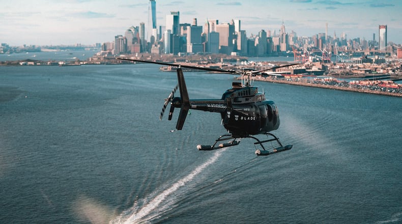Orlando is not the only city looking to launch air taxi service. Blade Urban Air Mobility Inc., which has continuous helicopter flights between Manhattan and John F. Kennedy Airport every weekday, announced it has partnered with Vertiport Chicago to launch an air taxi service. (Courtesy Blade/TNS)