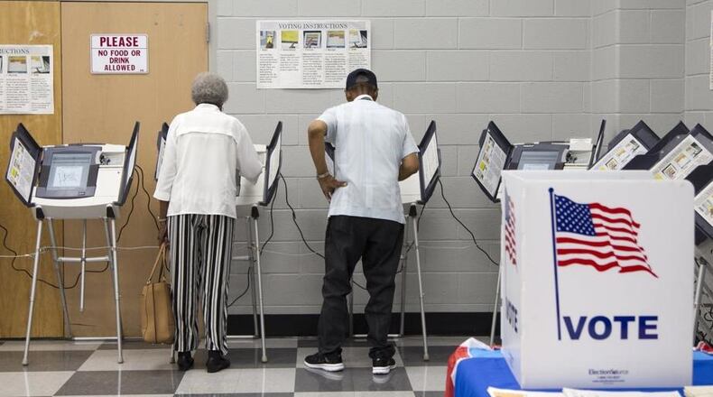 Voters across DeKalb went to the polls Tuesday.