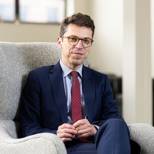 This undated photo provided by the Massachusetts Institute of Technology in December 2025 shows Nuno Loureiro. (Jake Belcher/MIT via AP)