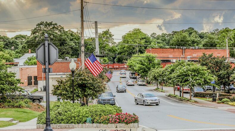 Norcross recently received the 2022 Outstanding Urban Arboriculture Grand Award from the Georgia Tree Council. COURTESY EAST WEST CREATIVE VIA CITY OF NORCROSS