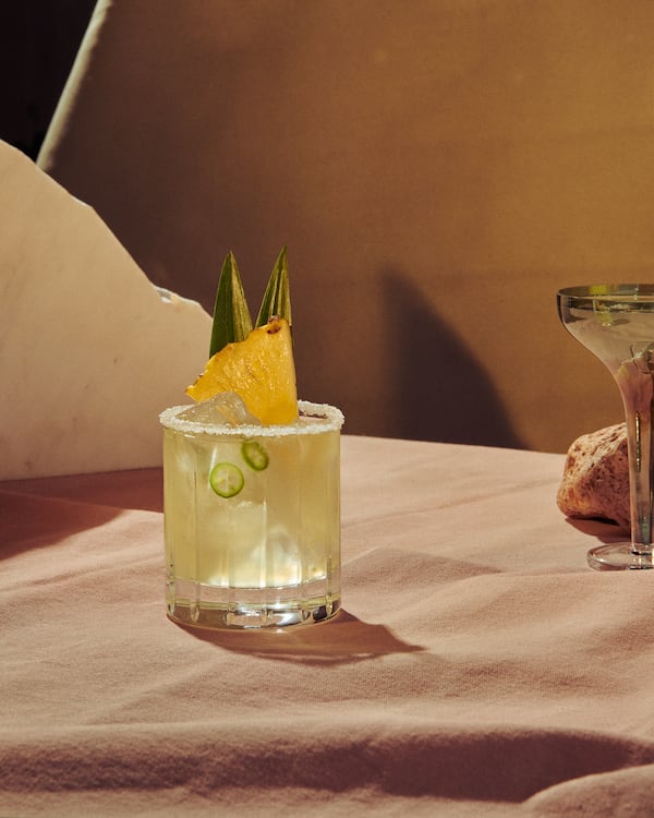 Optimist Smokey is a distilled nonalcoholic spirit inspired by the high desert. It makes a great zero-proof version of a smokey margarita. Courtesy of Optimist Botanicals