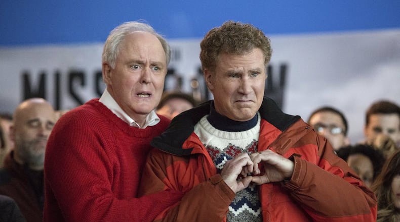 John Lithgow, left, and Will Ferrell star in “Daddy’s Home 2.” Contributed by Claire Folger/Paramount Pictures