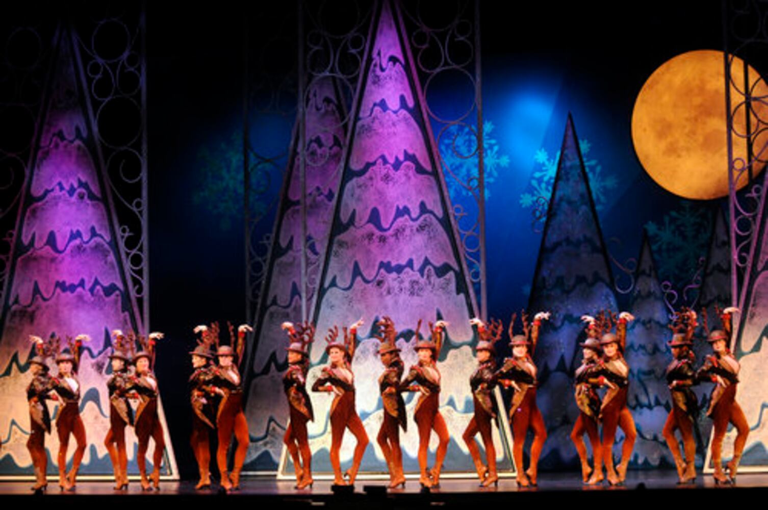 Practice makes perfection for Rockettes