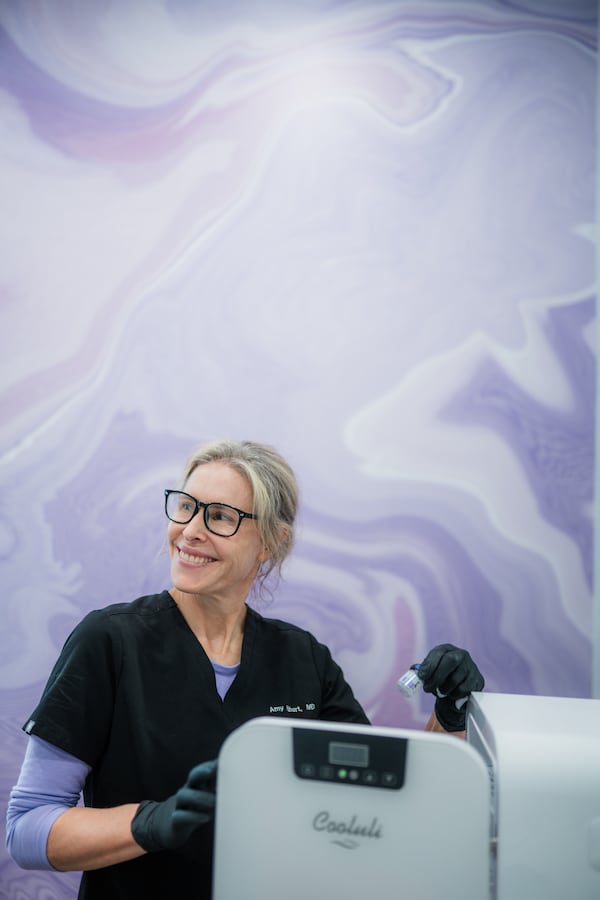 Dr. Amy Hubert, MD, medical director and founder of The Beauty Barn in Milton, Georgia. (Courtesy of The Beauty Barn)