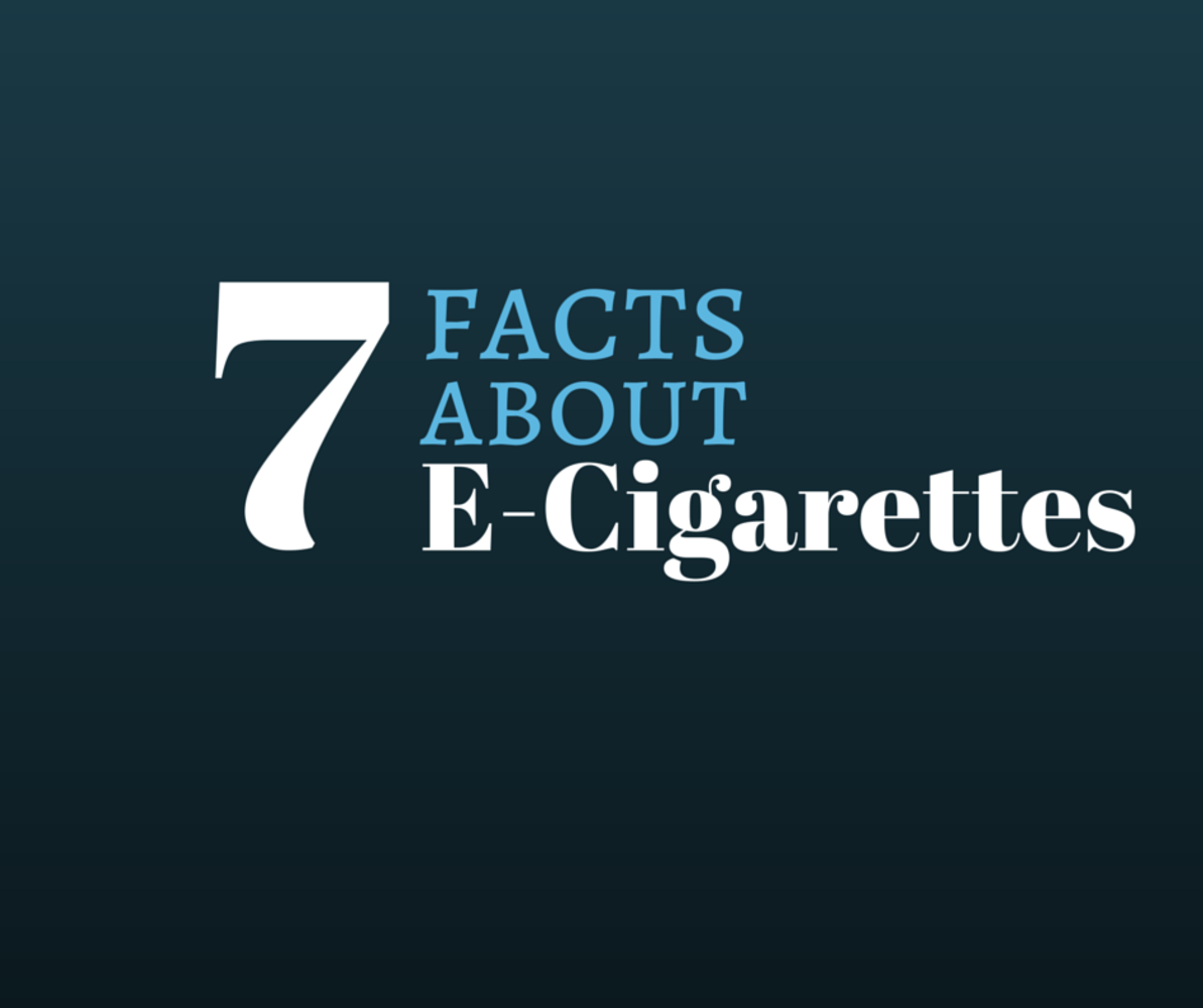 7 facts about e-cigarettes