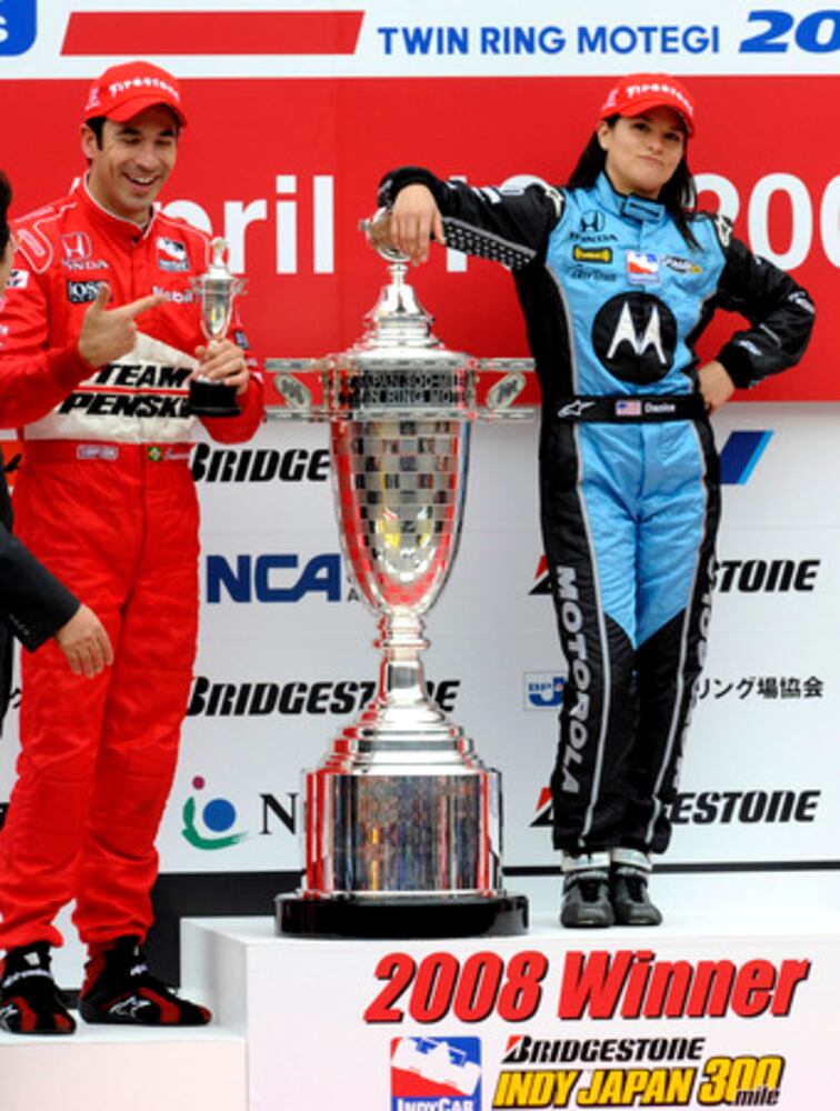 Danica Patrick makes IndyCar race history