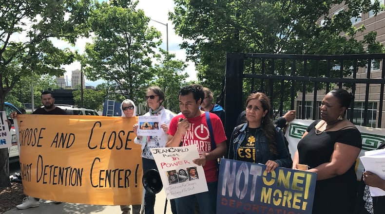 A coalition of human rights groups on Thursday called for the closure of several immigration detention centers in Georgia, citing the recent deaths of two detainees.