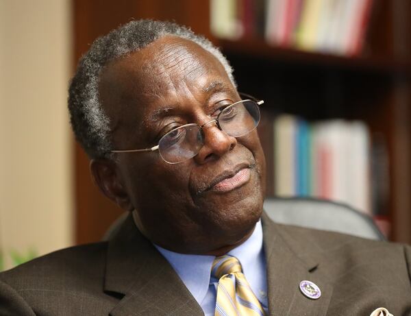 November 1, 2017 Augusta: Paine College President Jerry Hardee during an interview in his office on Wednesday, November 1, 2017, at Paine College in Augusta. Curtis Compton/ccompton@ajc.com