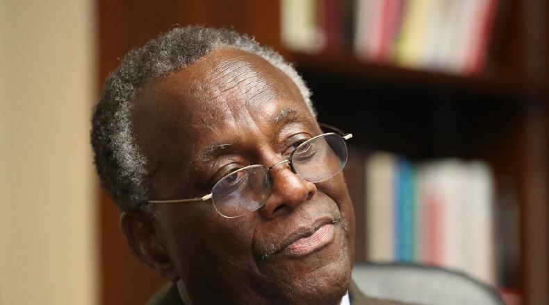 November 1, 2017 Augusta: Paine College President Jerry Hardee during an interview in his office on Wednesday, November 1, 2017, at Paine College in Augusta. Curtis Compton/ccompton@ajc.com