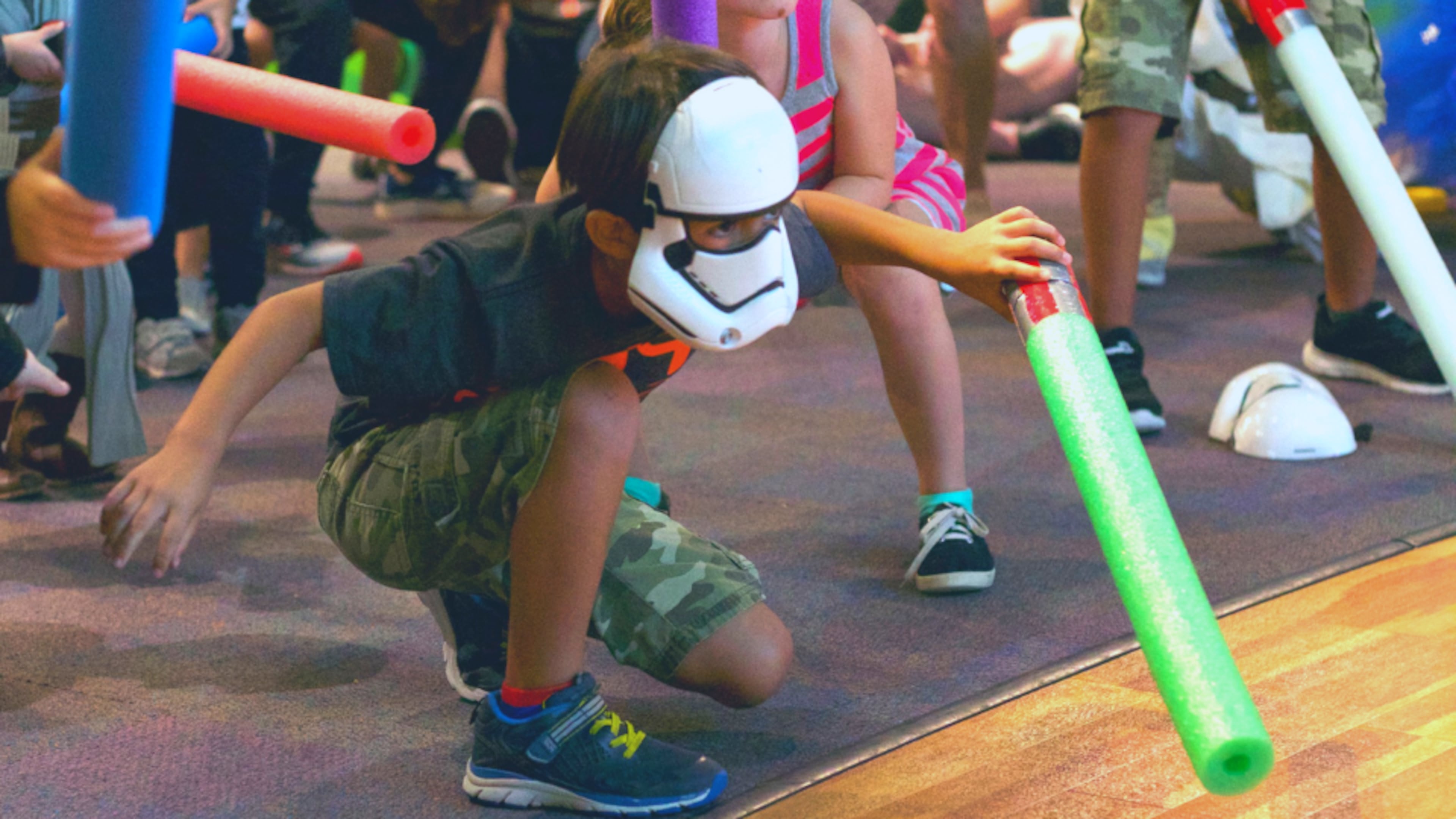 Tiny Con at the Children's Museum of Atlanta invites kids to play in costume and participate in hands-on activities, including lightsaber building. (Courtesy of the Children's Museum of Atlanta)