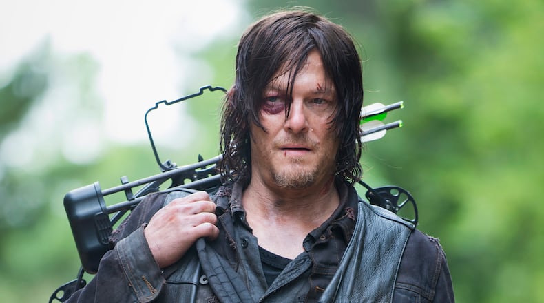 Norman Reedus stars as Daryl Dixon in the television show, The Walking Dead, which films in Atlanta.