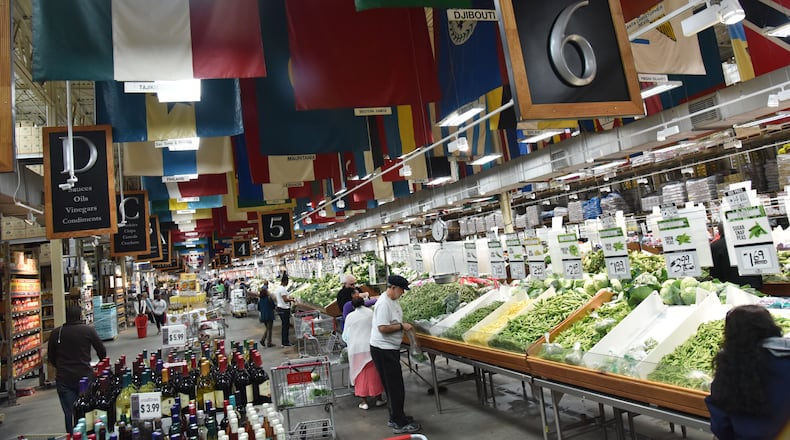 The DeKalb Farmers Market is open every day from 9 a.m. to 9 p.m., and serves more than 100,000 customers a week.