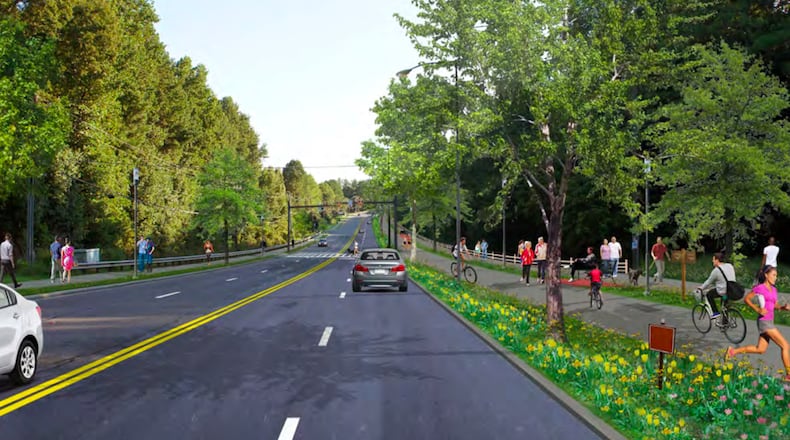 Duluth has approved funds needed to design the 1.5 mile Main Street Trail that will connect the current trail ending at Brock Road with the Sugarloaf Marketplace node at Peachtree Industrial Boulevard.
