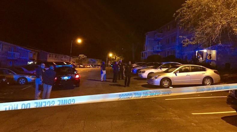 Authorities are investigating the shooting that left a suspect dead and a DeKalb officer in serious condition. (Credit: Channel 2 Action News)