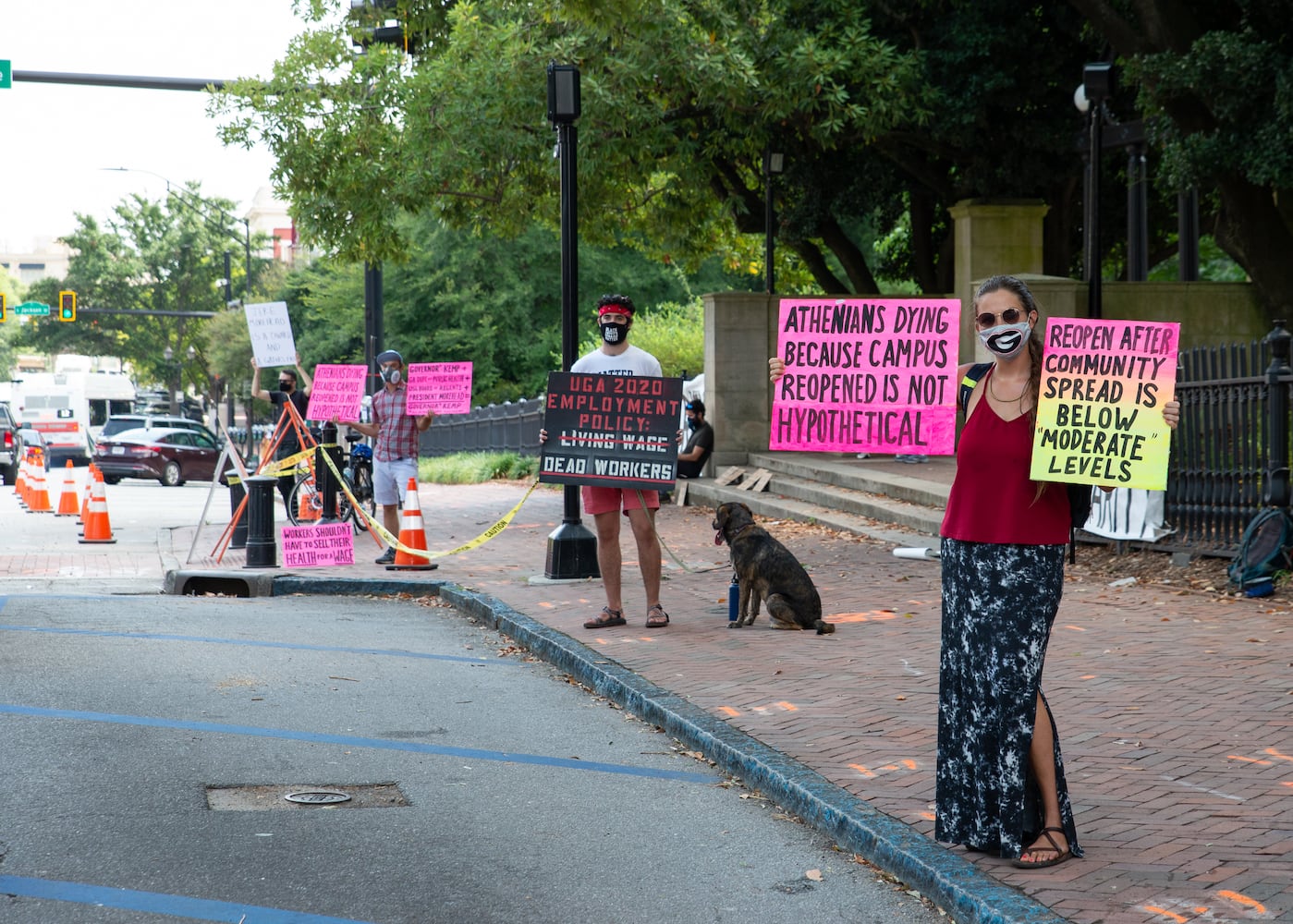 United Campus Workers of Georgia Host Die-in on UGA's North Campus