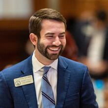 Georgia state Rep. Houston Gaines, R-Athens, hopes to win a seat in Congress. (Arvin Temkar/AJC)