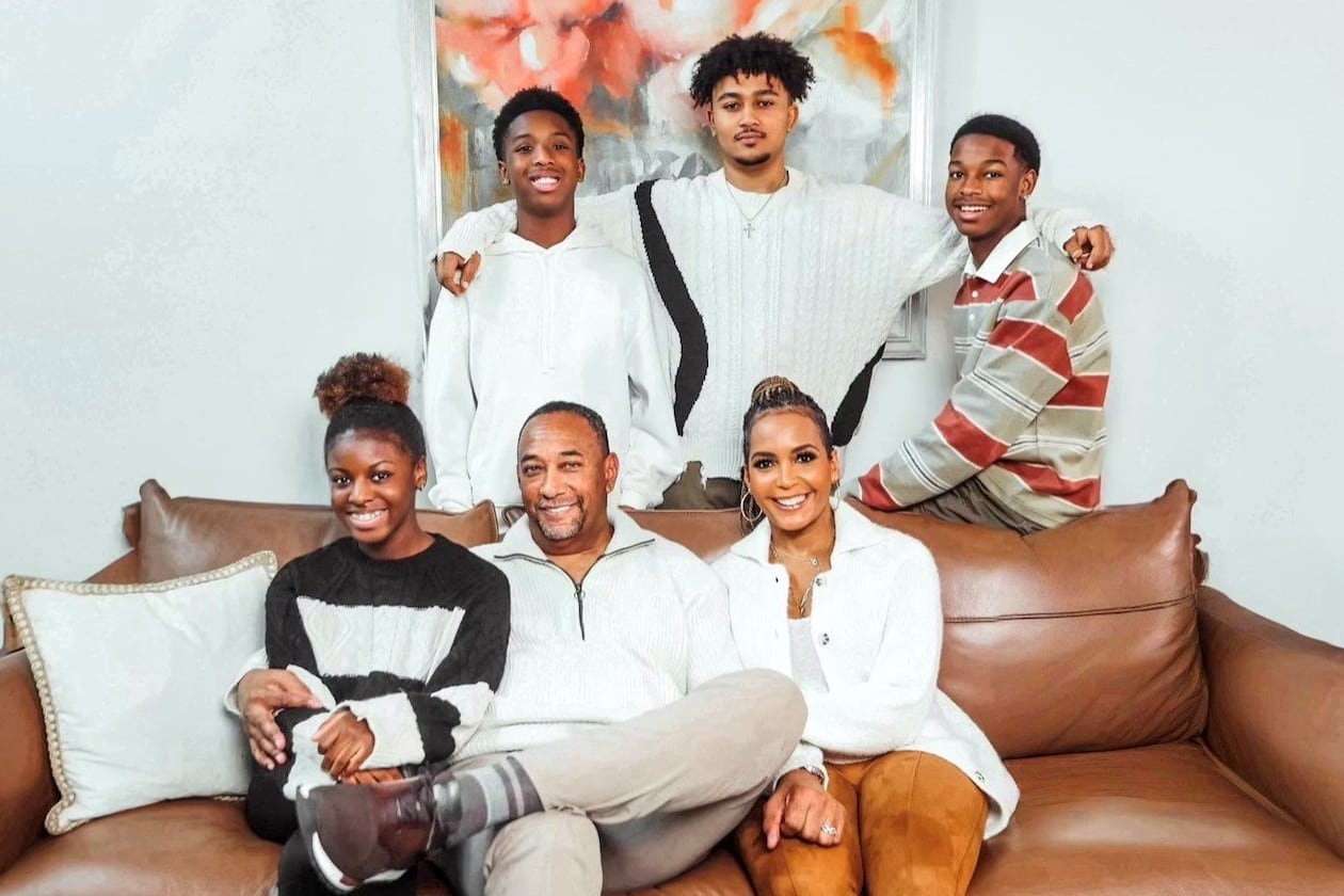 Keisha Lance Bottoms and her husband, Derek, adopted their four children, Lincoln, Lennox, Langston, and Lance. (Courtesy of the Keisha Lance Bottoms for Georgia Governor campaign)
