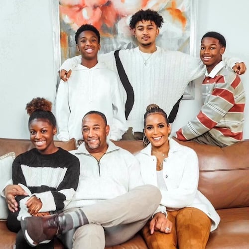 Keisha Lance Bottoms and her husband, Derek, adopted their four children, Lincoln, Lennox, Langston, and Lance. (Courtesy of the Keisha Lance Bottoms for Georgia Governor campaign)