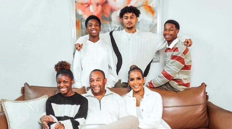 Keisha Lance Bottoms and her husband, Derek, adopted their four children, Lincoln, Lennox, Langston, and Lance. (Courtesy of the Keisha Lance Bottoms for Georgia Governor campaign)